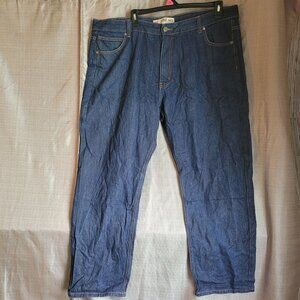 Noiz Jeans Men’s 44x32 Blue Straight Leg Denim Premium EUC 100% Cotton